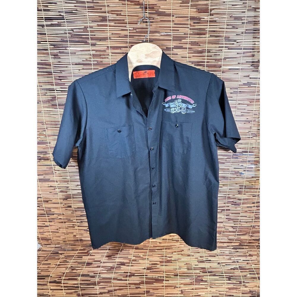 Red Kap -Sons Of Arthritis Button Down Shirt- XXL Motorcycle